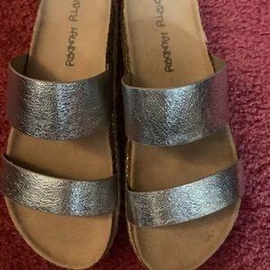 Dirty Laundry wedge sandals